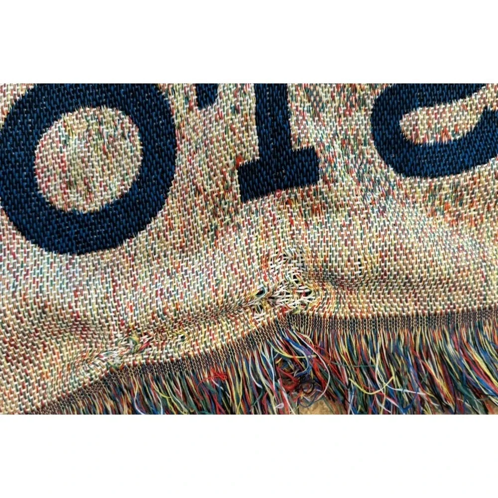 Yellowstone TV Series Dutton Ranch Woven Tapestry Throw Blanket Western 61